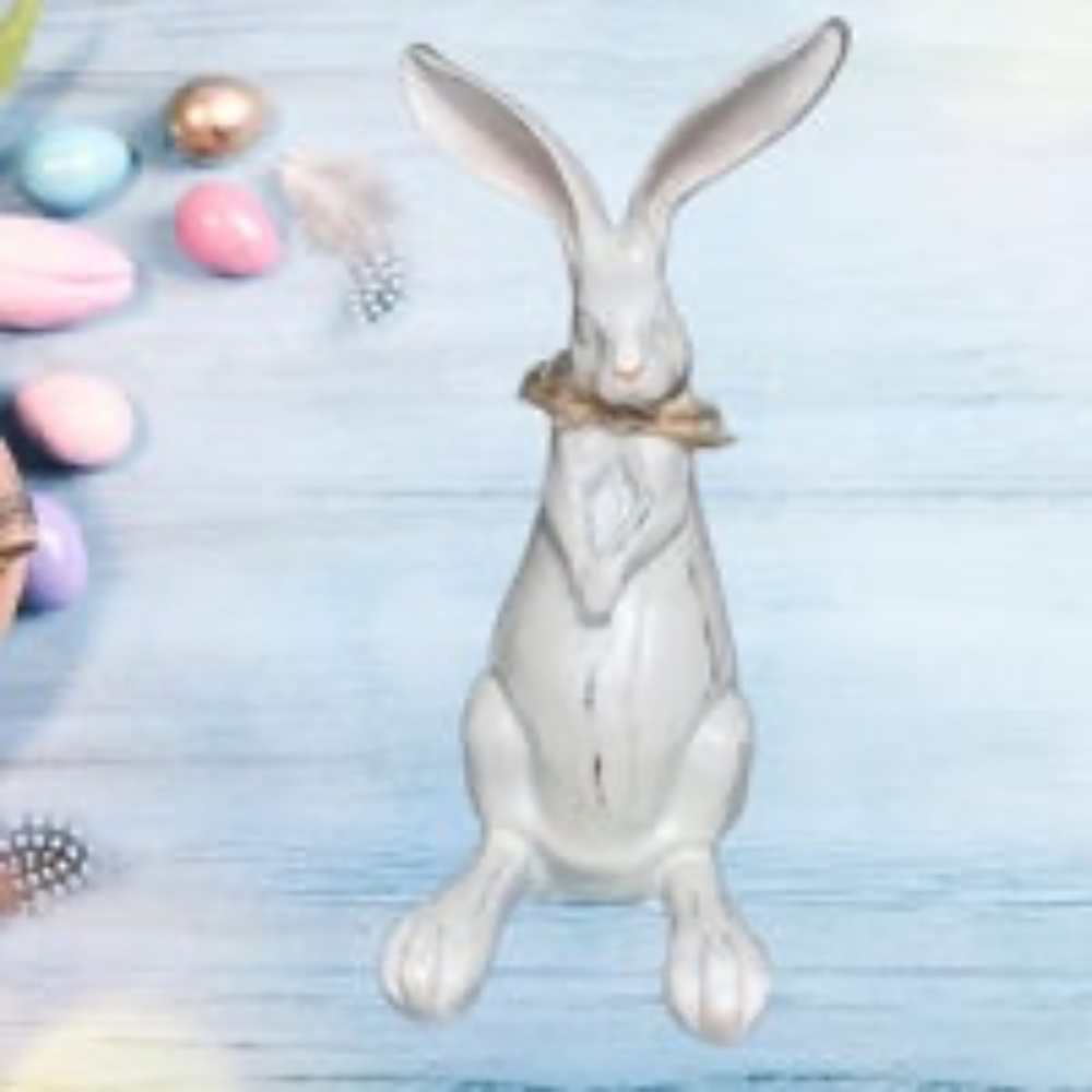 Hobby Lobby Distressed Shabby Chic Easter Rabbit Spring Farmhouse Bunny